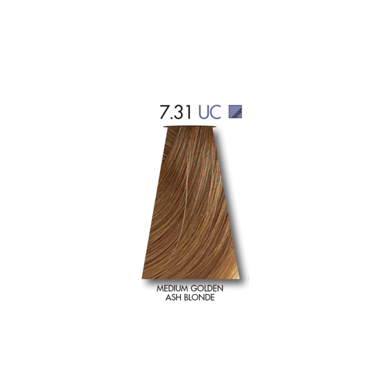 Keune Ultimate Cover Medium Golden Blonde 7.31 - 60 ml