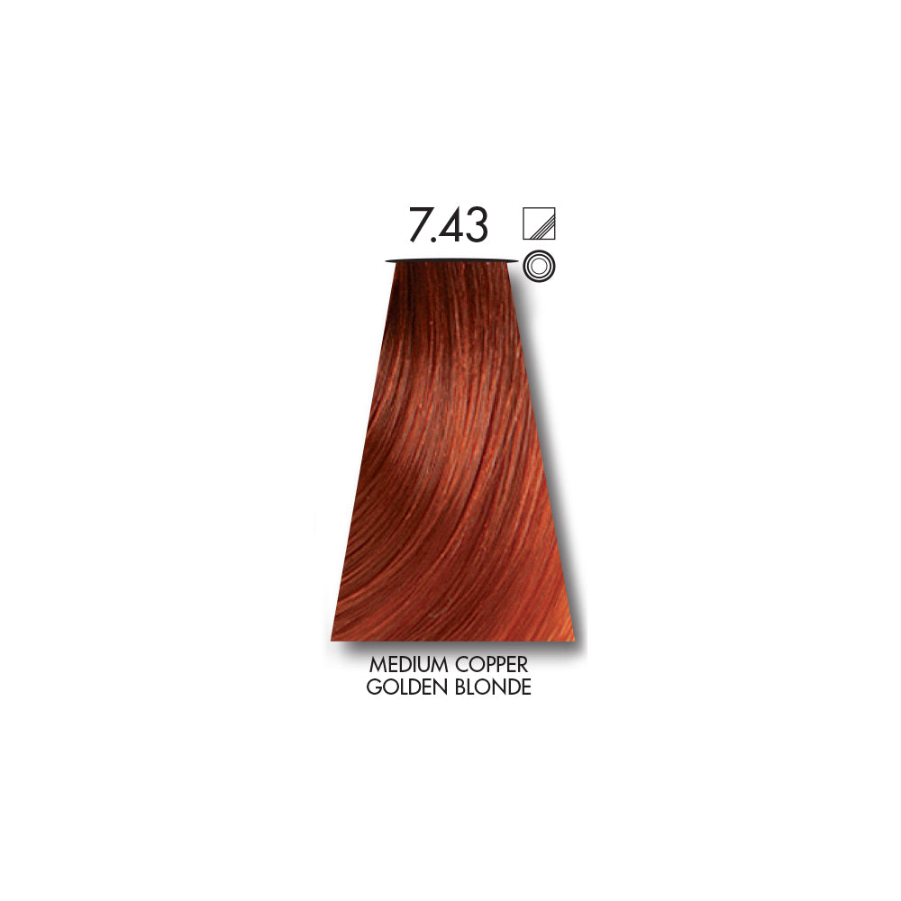 KEUNE TINTA MEDIUM COPPER GOLDEN BLONDE 7.43 – 60ml